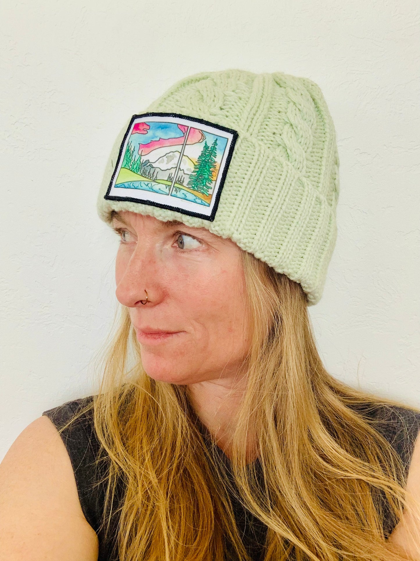 Art Patch Beanie