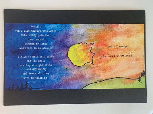 Paint and Poem prints